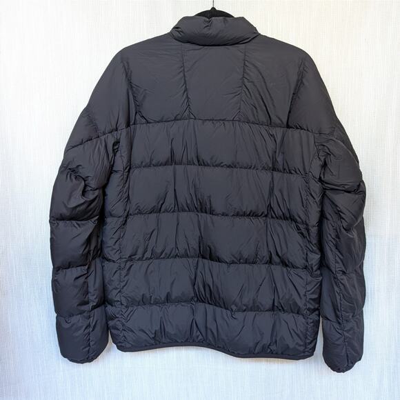 Uniqlo Black Ultra Light Down Wide Quilt Puffer Zip Jacket, size M - Picture 2 of 9